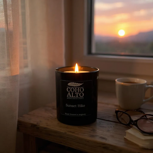 Artisan candle set inspired by the Isle of Anglesey