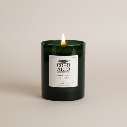 Lemongrass and Ginger Scented Candle