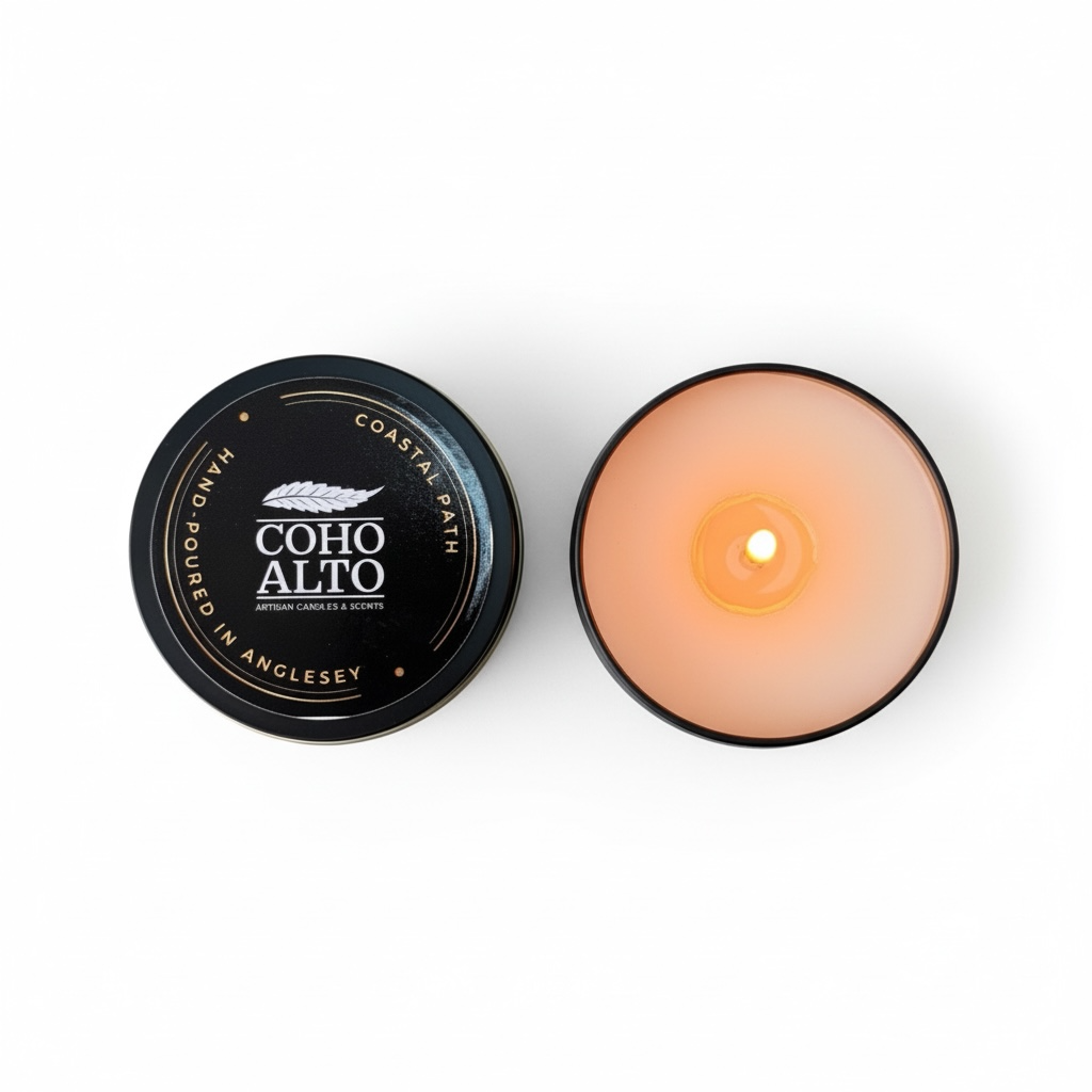 Coastal Path Tin Candle 