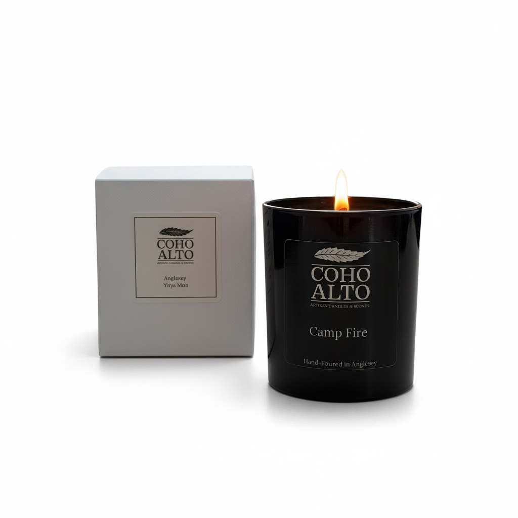 Camp Fire Candle with Luxury Box