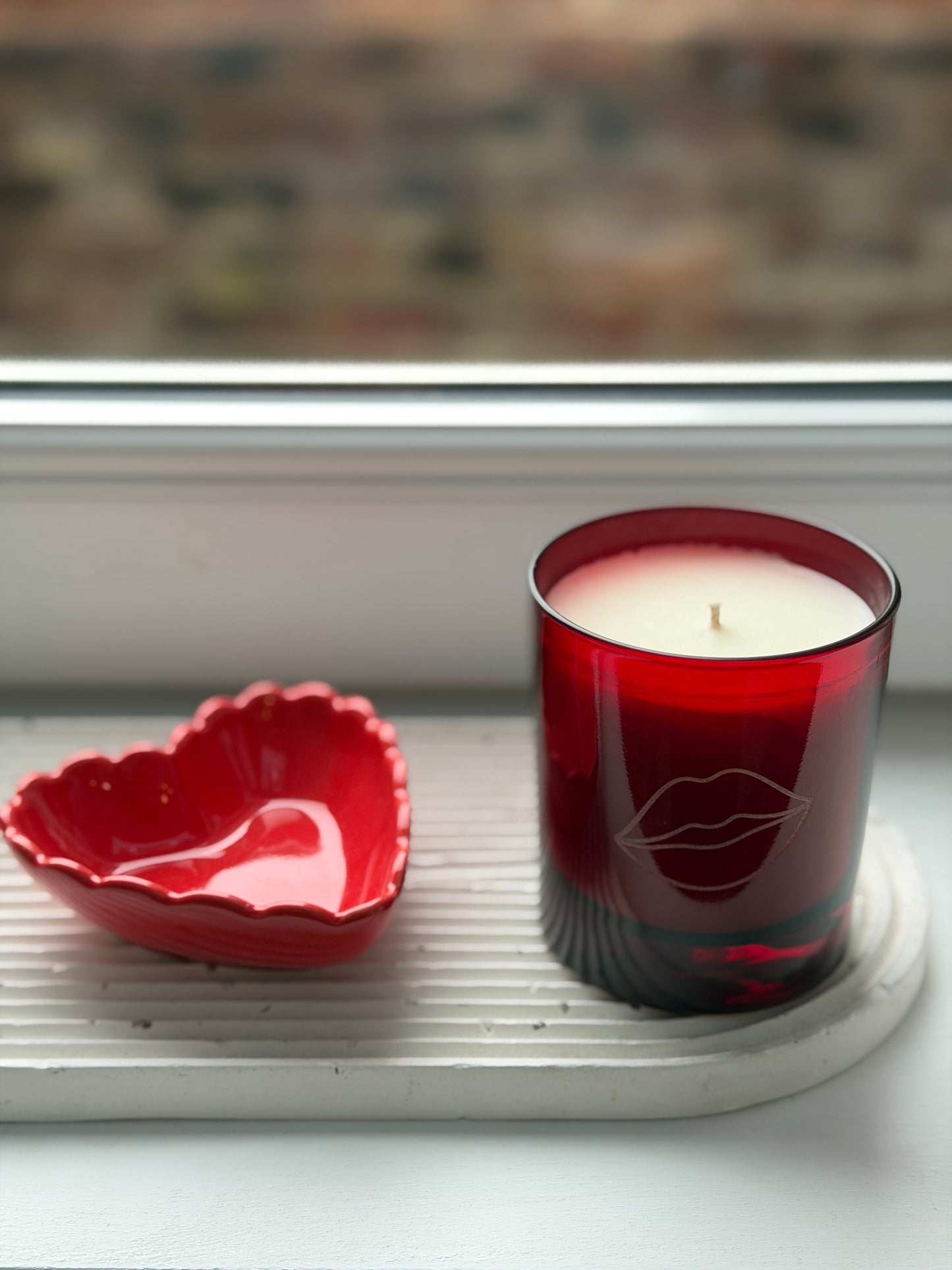 Valentine’s Day Candle – Romantic Amber & Musk Fragrance