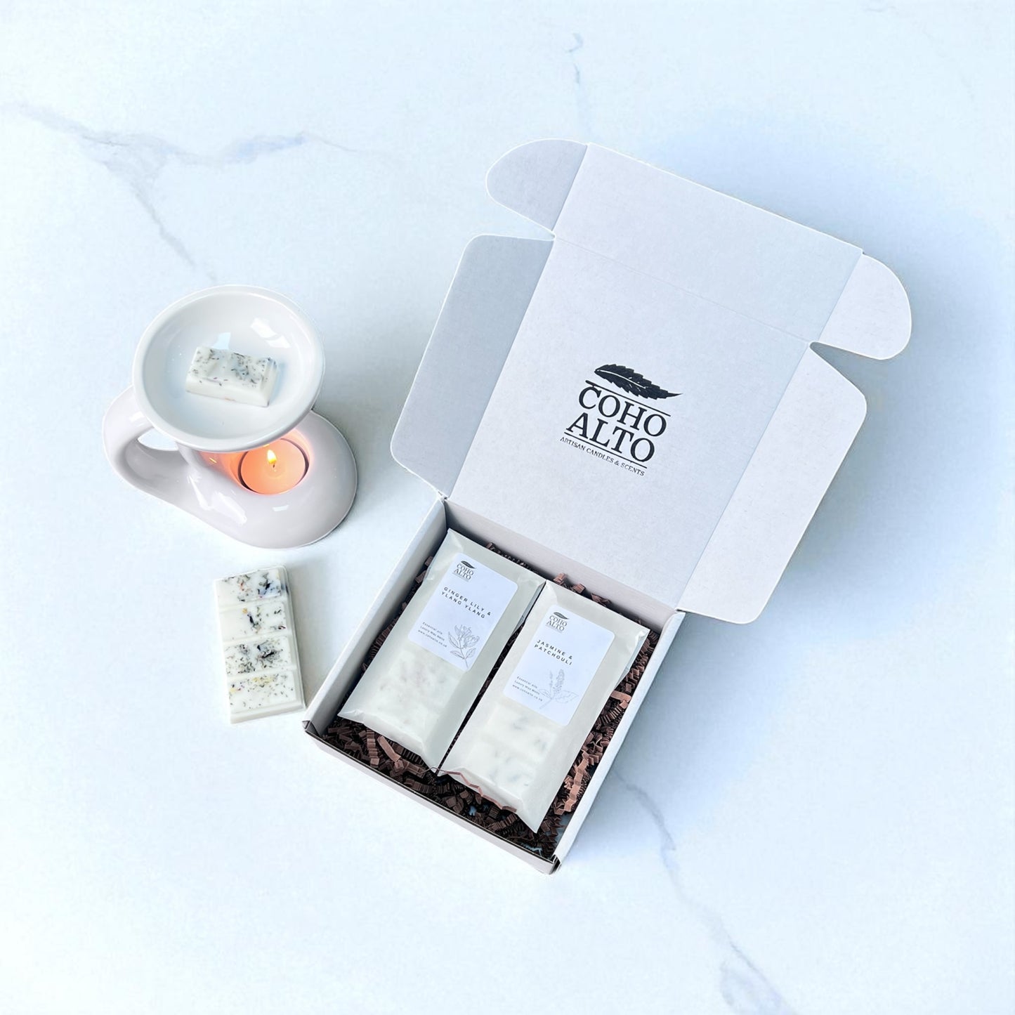 Wax Melt Gift Box with Essential Oils