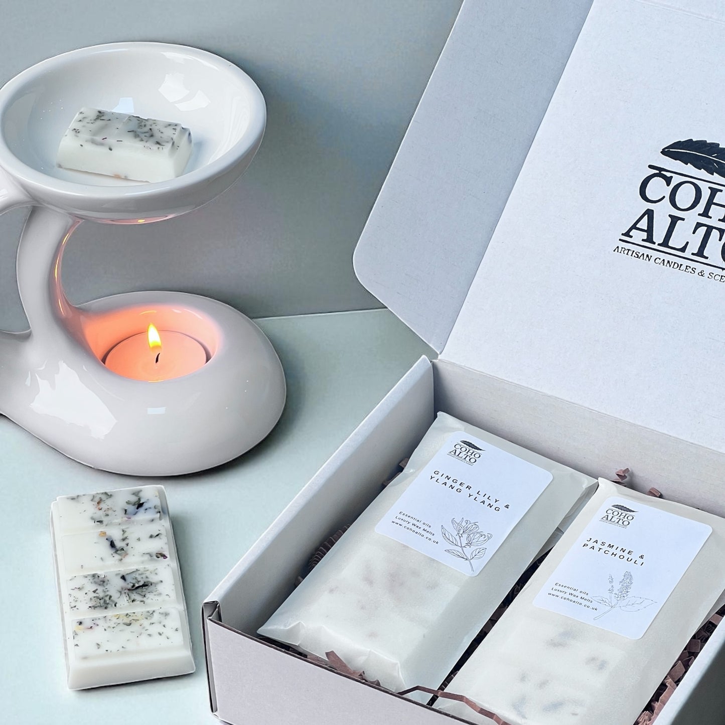 Wax Melt Gift Box with Essential Oils