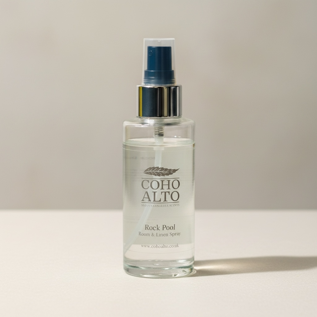 Glass bottle room spray 