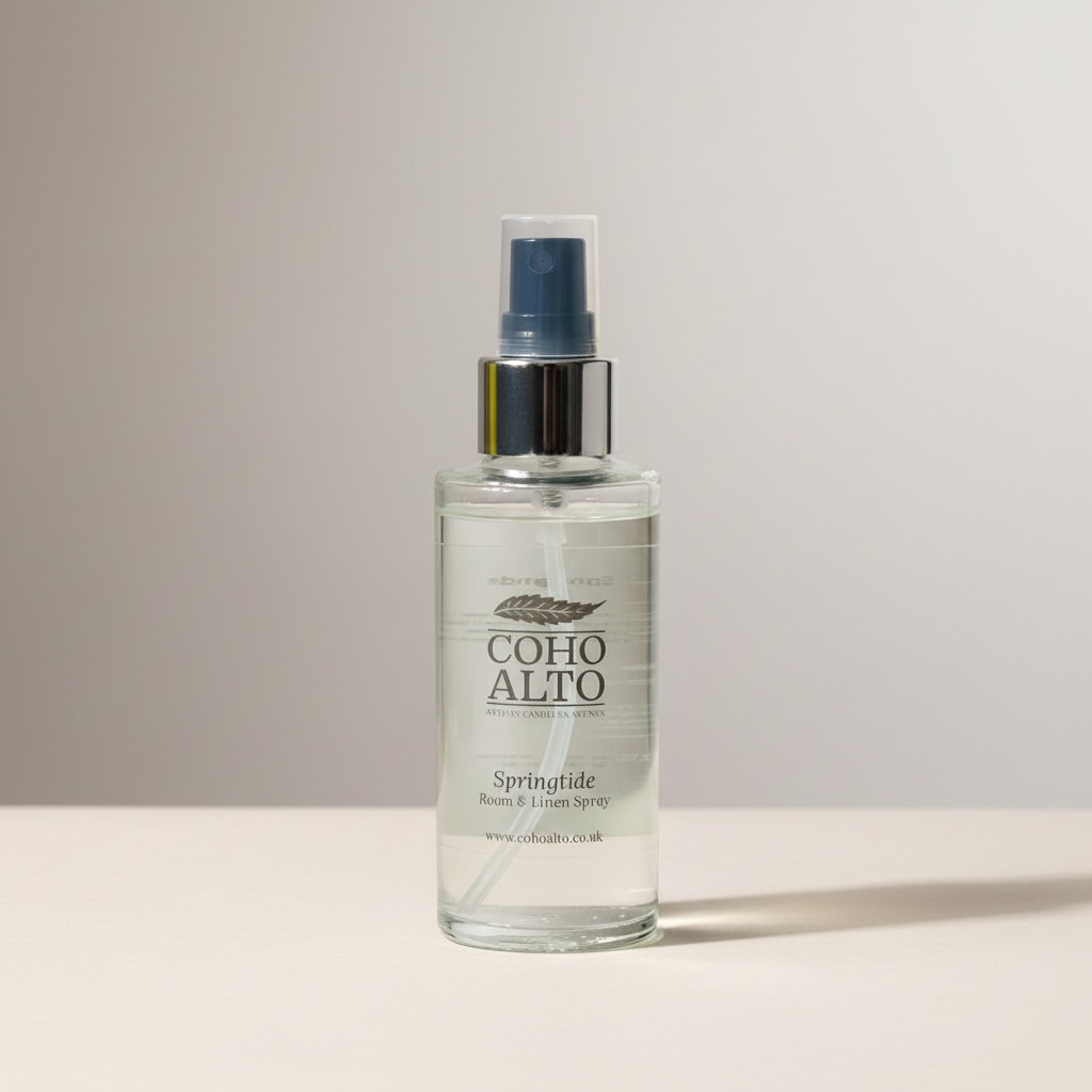 Glass bottle room spray 