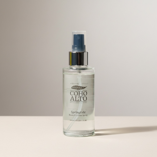 Glass bottle room spray 