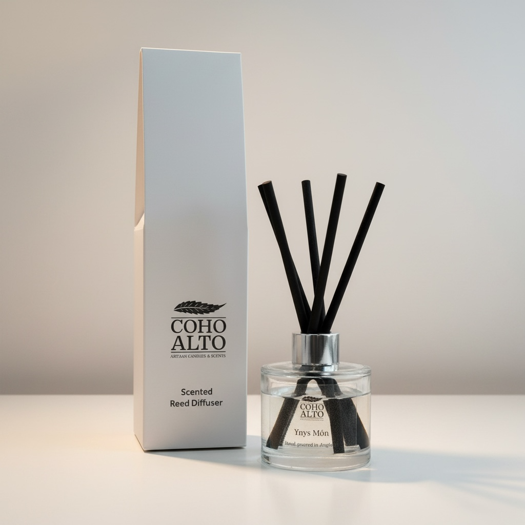 Diffuser with reeds and box 