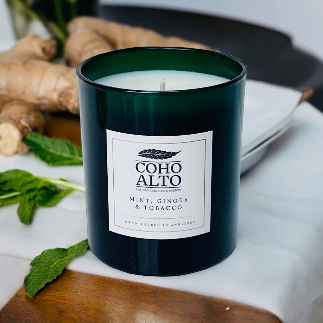 Mint, Ginger & Tobacco Candle