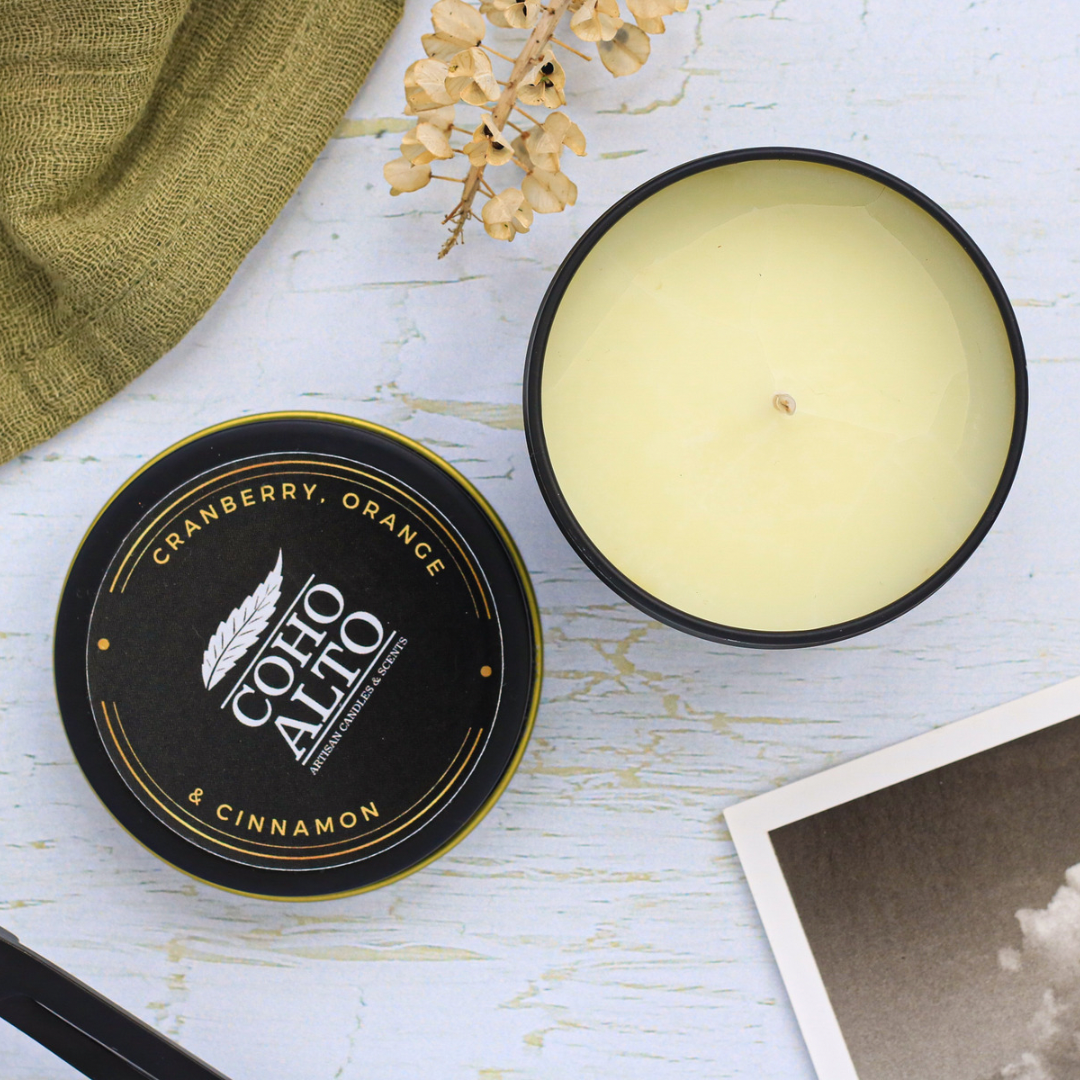 Cranberry Orange & Cinnamon Candle | COHO ALTO