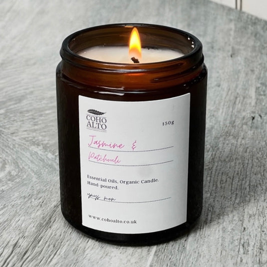 Jasmine and Patchouli Candle