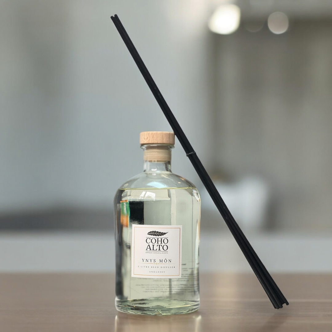 1L Reed Diffuser | Peony & Oud Luxury Home Fragrance UK | COHO ALTO ...